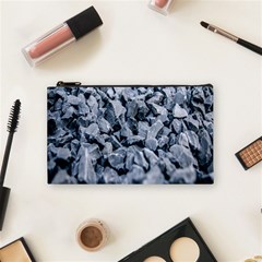 Rocks Stones Gray Gravel Rocky Material  Cosmetic Bag (small) by artworkshop