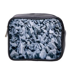 Rocks Stones Gray Gravel Rocky Material  Mini Toiletries Bag (two Sides) by artworkshop