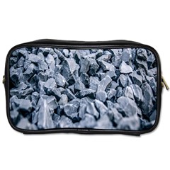 Rocks Stones Gray Gravel Rocky Material  Toiletries Bag (one Side) by artworkshop