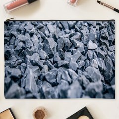 Rocks Stones Gray Gravel Rocky Material  Cosmetic Bag (xxxl) by artworkshop