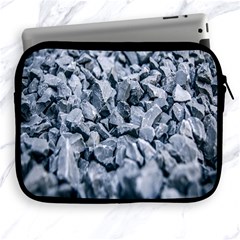 Rocks Stones Gray Gravel Rocky Material  Apple Ipad 2/3/4 Zipper Cases by artworkshop