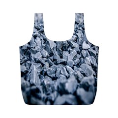 Rocks Stones Gray Gravel Rocky Material  Full Print Recycle Bag (m)