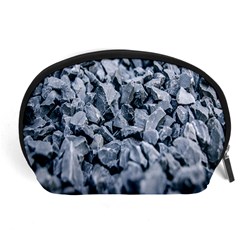 Rocks Stones Gray Gravel Rocky Material  Accessory Pouch (large) by artworkshop