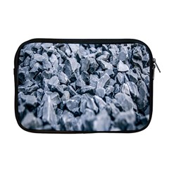 Rocks Stones Gray Gravel Rocky Material  Apple Macbook Pro 17  Zipper Case by artworkshop