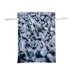 Rocks Stones Gray Gravel Rocky Material  Lightweight Drawstring Pouch (l) by artworkshop