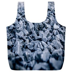 Rocks Stones Gray Gravel Rocky Material  Full Print Recycle Bag (xxxl) by artworkshop