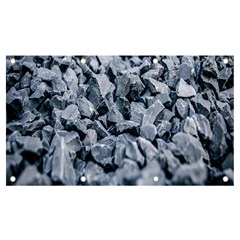 Rocks Stones Gray Gravel Rocky Material  Banner And Sign 7  X 4  by artworkshop