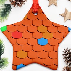 Roof Roofing Tiles  Ornament (star)