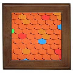 Roof Roofing Tiles  Framed Tile by artworkshop