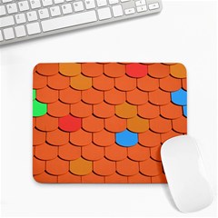 Roof Roofing Tiles  Small Mousepad by artworkshop