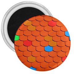 Roof Roofing Tiles  3  Magnets by artworkshop