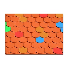 Roof Roofing Tiles  Sticker A4 (100 Pack) by artworkshop