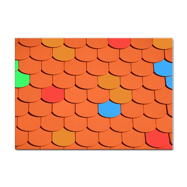 Roof Roofing Tiles  Sticker A4 (100 pack)