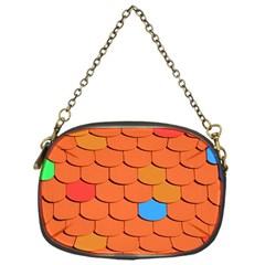 Roof Roofing Tiles  Chain Purse (one Side) by artworkshop