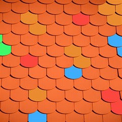 Roof Roofing Tiles  Play Mat (rectangle)