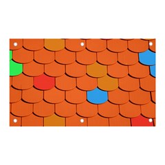 Roof Roofing Tiles  Banner And Sign 5  X 3  by artworkshop