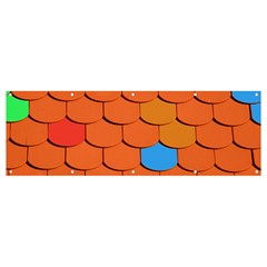 Roof Roofing Tiles  Banner And Sign 12  X 4  by artworkshop