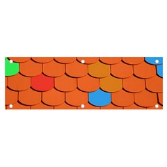 Roof Roofing Tiles  Banner And Sign 6  X 2  by artworkshop