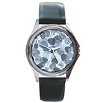 Sample Pattern Seamless Round Metal Watch Front