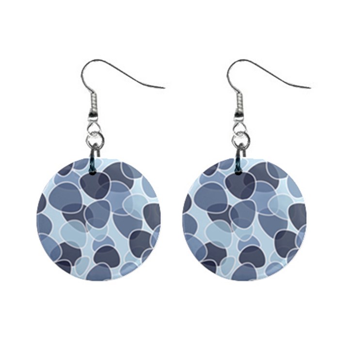 Sample Pattern Seamless Mini Button Earrings