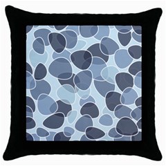 Sample Pattern Seamless Throw Pillow Case (black) by artworkshop