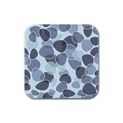 Sample Pattern Seamless Rubber Square Coaster (4 Pack) by artworkshop