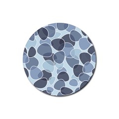 Sample Pattern Seamless Rubber Coaster (round) by artworkshop