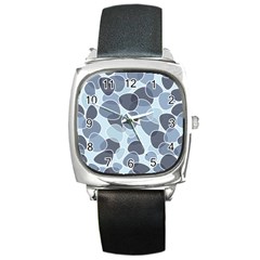 Sample Pattern Seamless Square Metal Watch by artworkshop