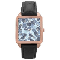 Sample Pattern Seamless Rose Gold Leather Watch  by artworkshop