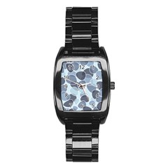 Sample Pattern Seamless Stainless Steel Barrel Watch by artworkshop