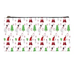 Santa Claus Snowman Christmas  Pencil Case by artworkshop