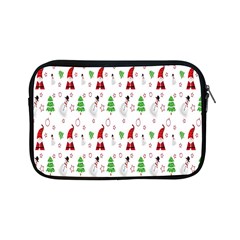 Santa Claus Snowman Christmas  Apple Ipad Mini Zipper Cases by artworkshop