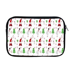 Santa Claus Snowman Christmas  Apple Macbook Pro 17  Zipper Case by artworkshop