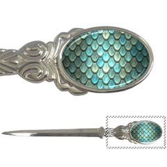 Scales Backdrop Texture Letter Opener by artworkshop