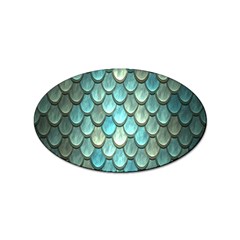 Scales Backdrop Texture Sticker Oval (100 Pack) by artworkshop