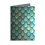 Scales Backdrop Texture Mini Greeting Cards (Pkg of 8) Right