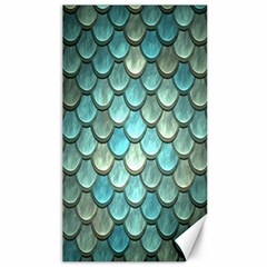 Scales Backdrop Texture Canvas 40  X 72  by artworkshop