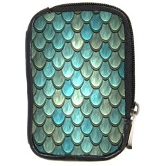 Scales Backdrop Texture Compact Camera Leather Case by artworkshop