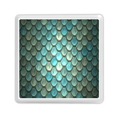 Scales Backdrop Texture Memory Card Reader (square) by artworkshop