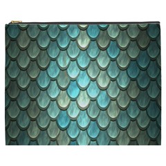 Scales Backdrop Texture Cosmetic Bag (xxxl) by artworkshop