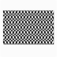 Seamless Abstract Geometric Pattern Background Postcard 4 x 6  (pkg Of 10) by artworkshop