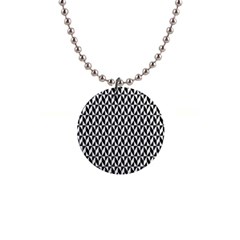 Seamless Abstract Geometric Pattern Background 1  Button Necklace