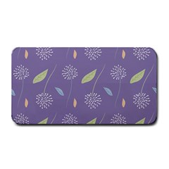 Seamless Pattern Floral Background Violet Background Medium Bar Mat by artworkshop