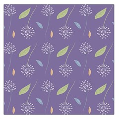 Seamless Pattern Floral Background Violet Background Square Satin Scarf (36  X 36 ) by artworkshop