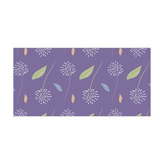 Seamless Pattern Floral Background Violet Background Yoga Headband by artworkshop