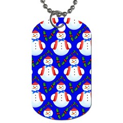 Seamless Repeat Repeating Pattern Dog Tag (two Sides) by artworkshop