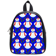 Seamless Repeat Repeating Pattern School Bag (small) by artworkshop