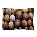 Snail Shells Pattern Arianta Arbustorum Pillow Case (Two Sides) Back