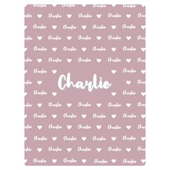 Personalized Name Kids Baby Gift - Two Sides Premium Plush Fleece Blanket (Extra Small)