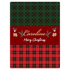 Personalized Christmas Blanket - Two Sides Premium Plush Fleece Blanket (Extra Small)